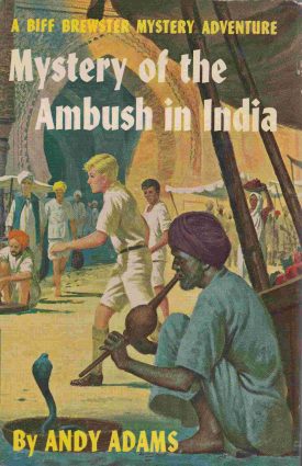 Biff Brewster Mystery of the Ambush in India Cover Art