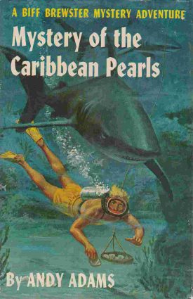 Biff Brewster Mystery of the Caribbean Pearls Cover Art