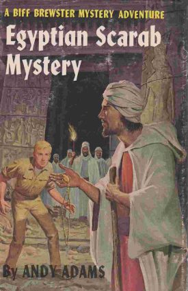 Biff Brewster Egyptian Scarab Mystery Cover Art