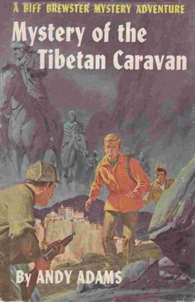 Biff Brewster Mystery of the Tibetan Caravan Cover Art