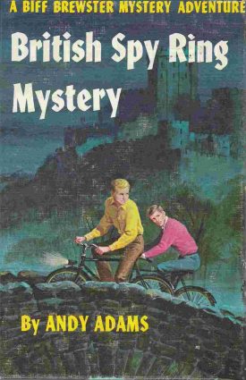 Biff Brewster British Spy Ring Mystery Cover Art