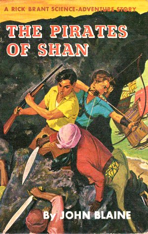 Rick Brant The Pirates of Shan Cover Art