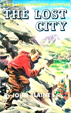Rick Brant The Lost City Cover Art