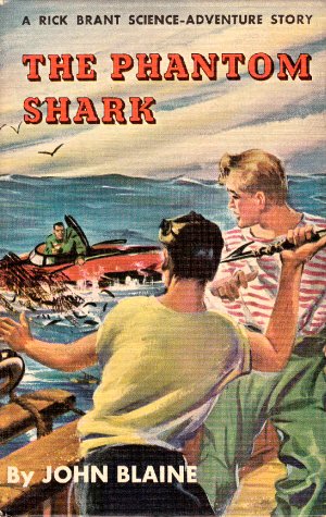 Rick Brant The Phantom Shark Cover Art