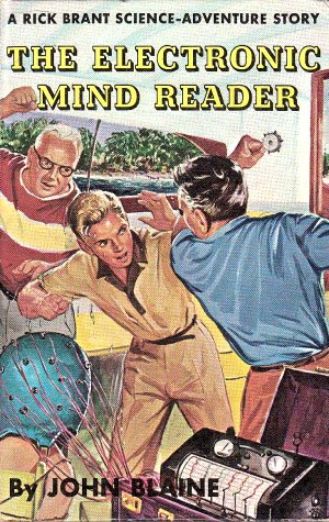 Rick Brant The Electronic Mind Reader Cover Art