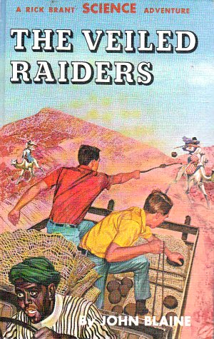 Rick Brant The Veiled Raiders Cover Art